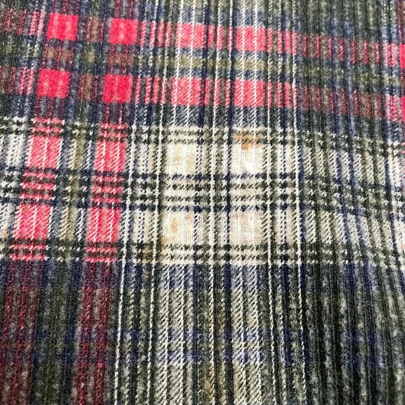 Focus Wear Vintage 90's Seersucker Textured Shirt Mens Medium Multi Plaid Cotton - Picture 9 of 12